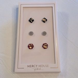 Earring stud set